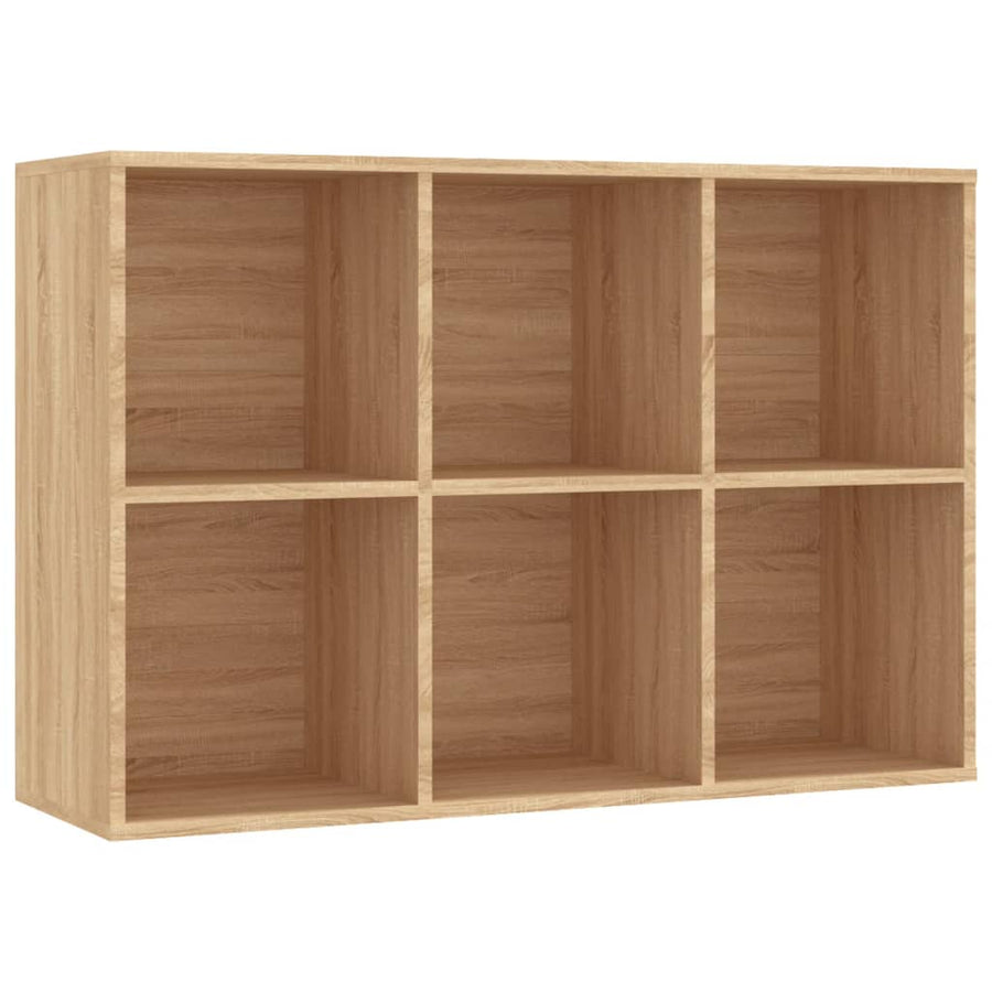 Boekenkast/Dressoir Bewerkt Hout Kleur 66 x 30 x 98 cm Sonoma eiken