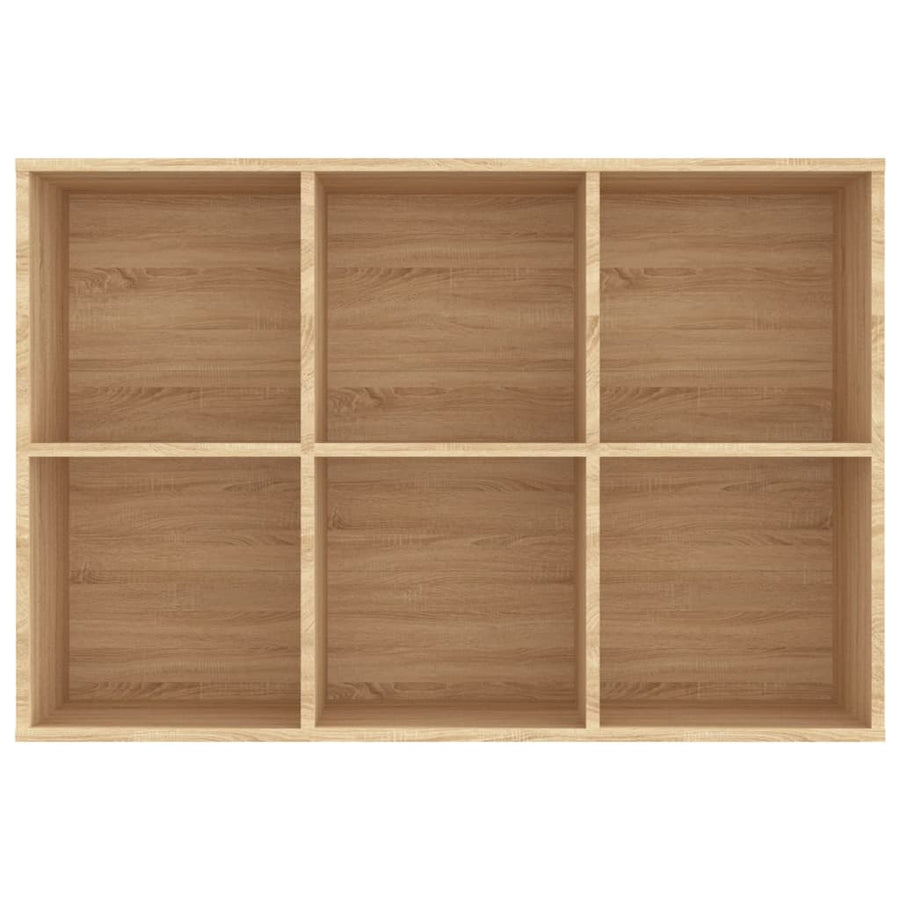 Boekenkast/Dressoir Bewerkt Hout Kleur 66 x 30 x 98 cm Sonoma eiken