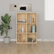 Boekenkast dressoir 66x30x98 cm bewerkt hout