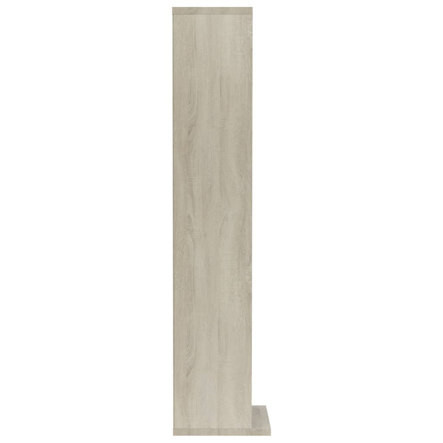 Cd-kast 21x20x88 cm bewerkt hout sonoma eikenkleurig Sonoma eiken