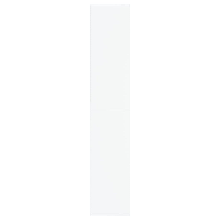 Schoenenkast 54X34X83 Cm Bewerkt Hout Wit