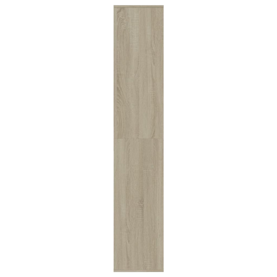 Schoenenkast 54X34X83 Cm Bewerkt Hout Kleurig Sonoma eiken
