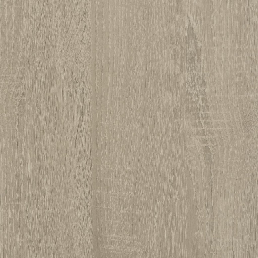 Schoenenkast 54X34X83 Cm Bewerkt Hout Kleurig Sonoma eiken
