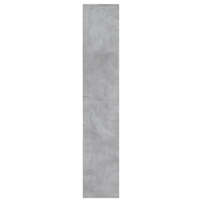 Schoenenkast 54X34X83 Cm Bewerkt Hout Betongrijs