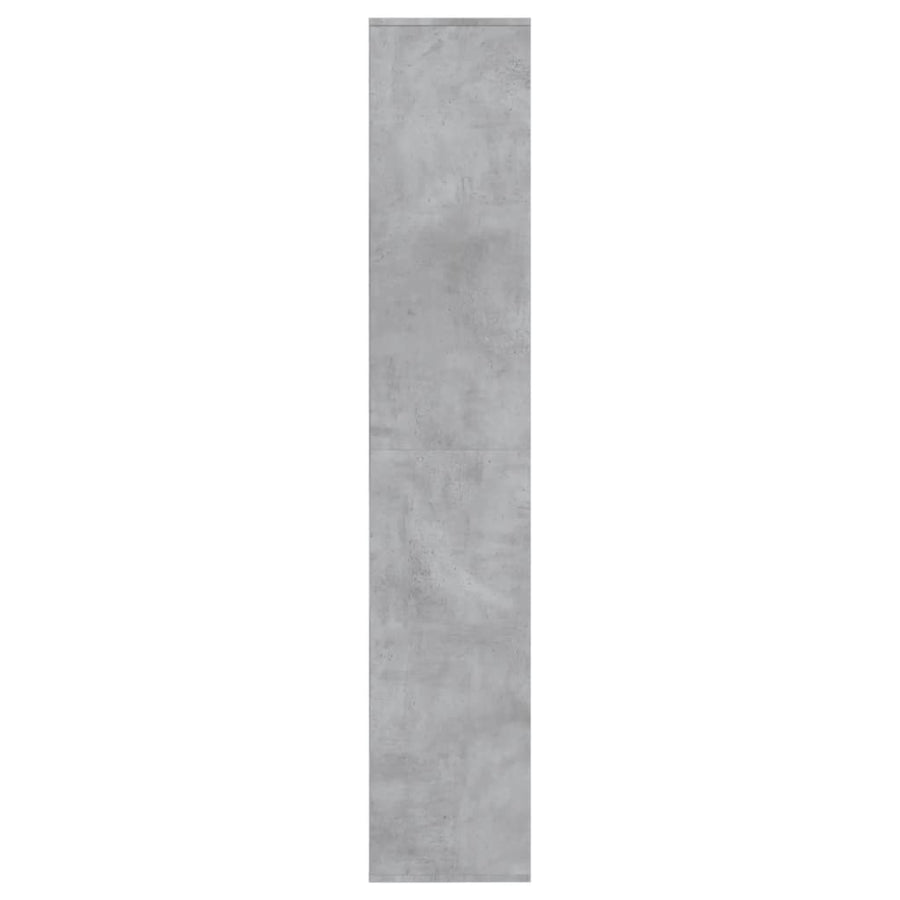 Schoenenkast 54X34X83 Cm Bewerkt Hout Betongrijs