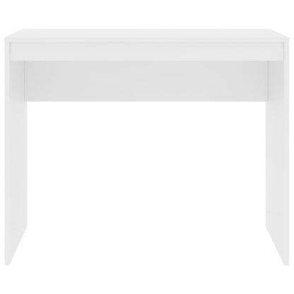 Bureau 90X40X72 Cm Bewerkt Hout Wit