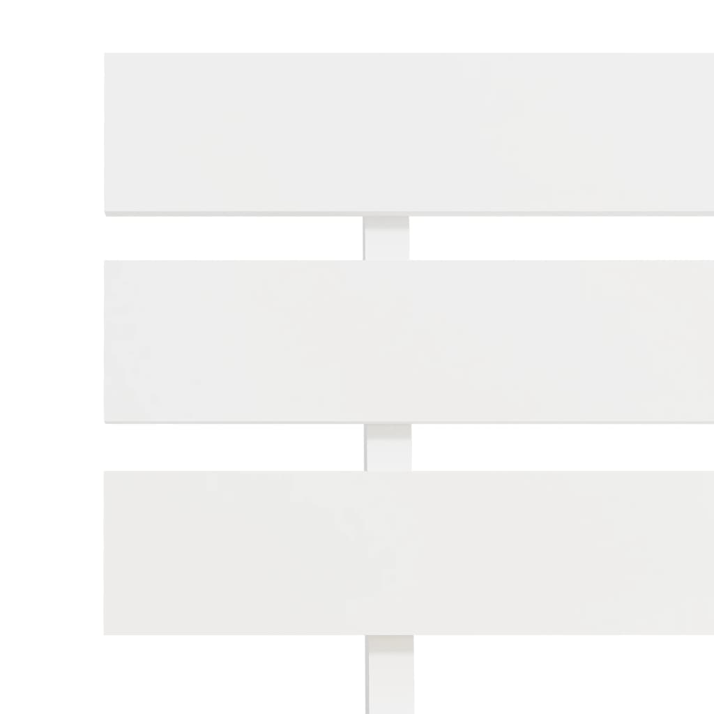 Bedframe Massief Grenenhout 120 x 200 cm Wit