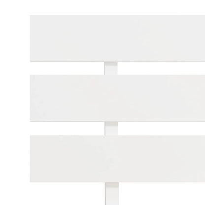 Bedframe Massief Grenenhout 120 x 200 cm Wit