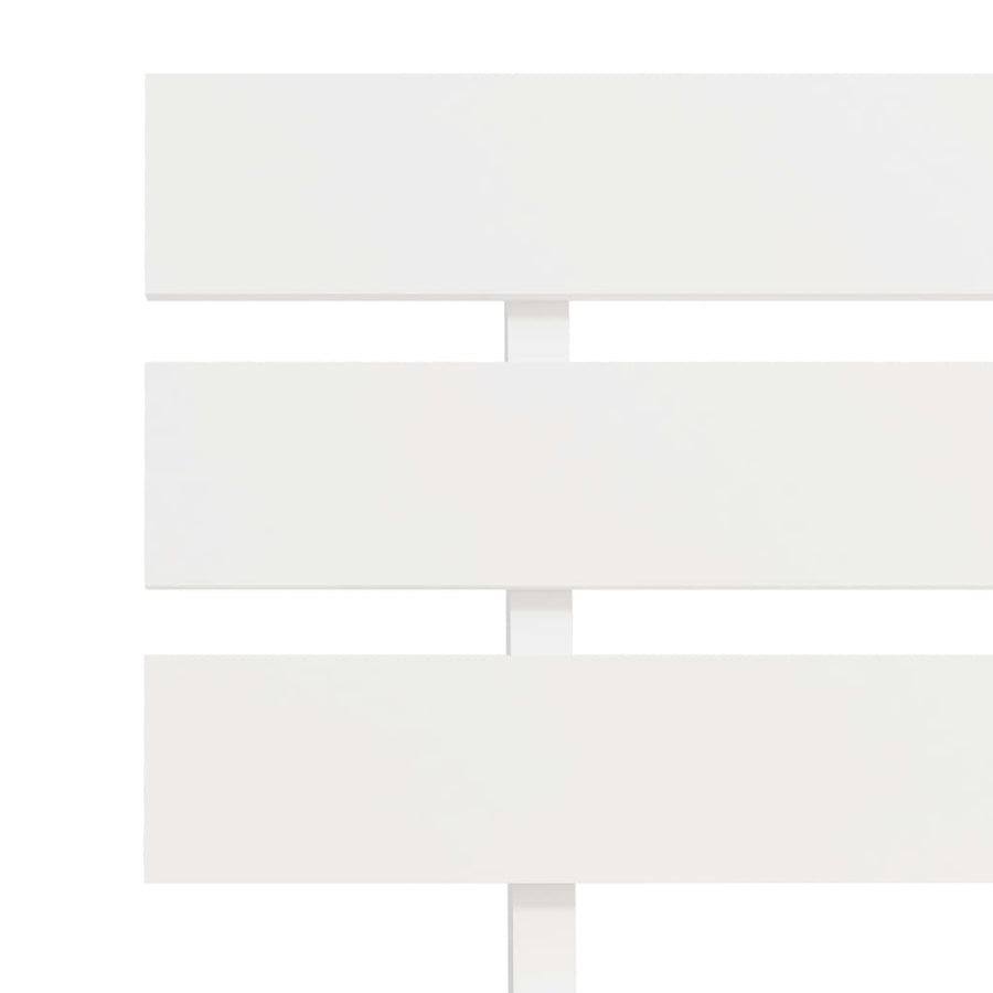 Bedframe Massief Grenenhout 160 x 200 cm Wit