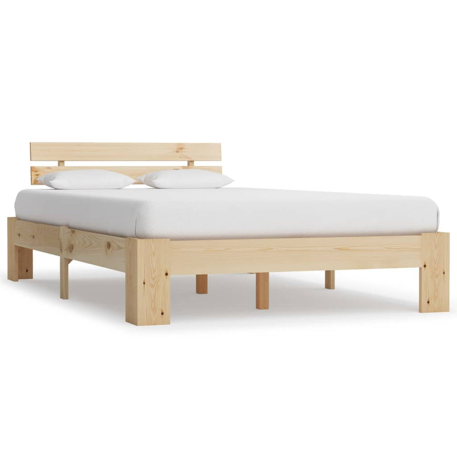 Bedframe Massief Grenenhout 120 x 200 cm Lichthout