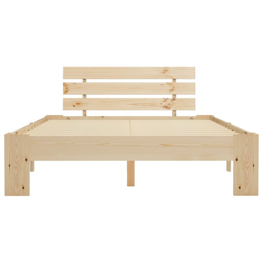 Bedframe Massief Grenenhout 120 x 200 cm Lichthout