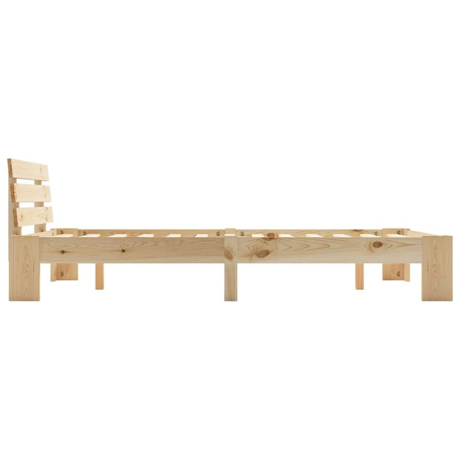 Bedframe Massief Grenenhout 120 x 200 cm Lichthout