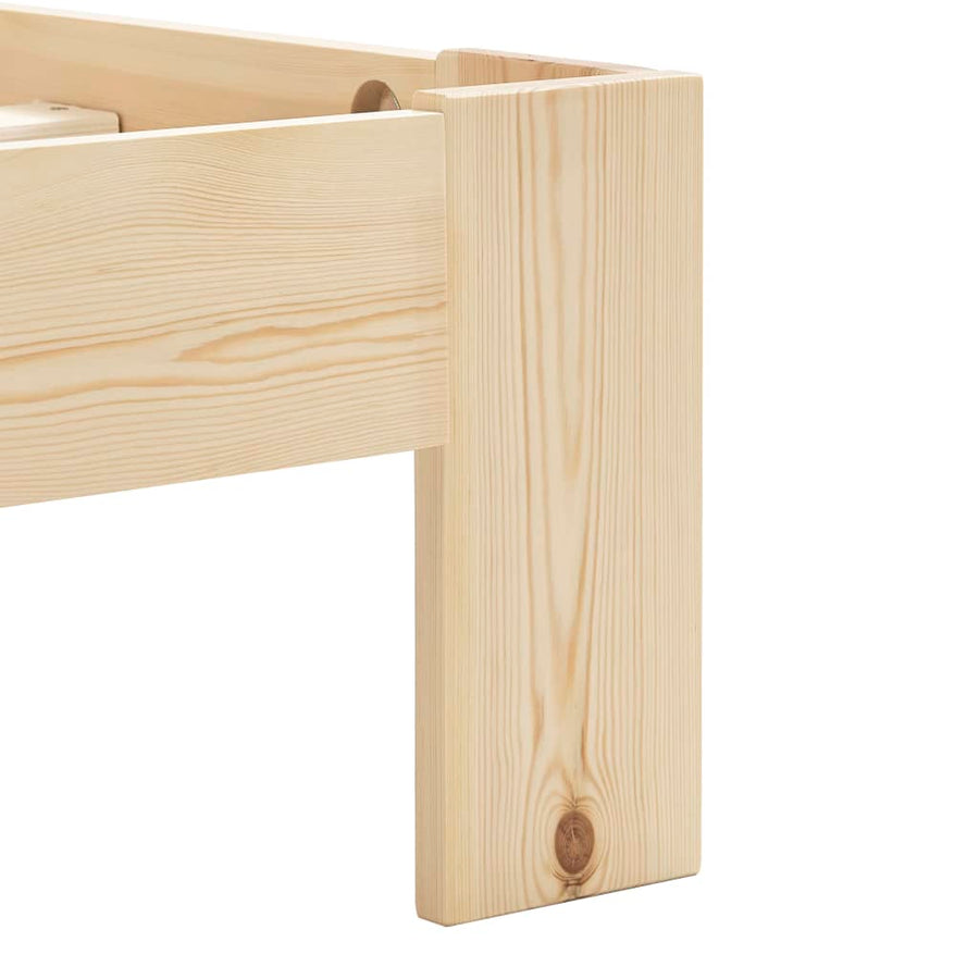 Bedframe Massief Grenenhout 120 x 200 cm Lichthout