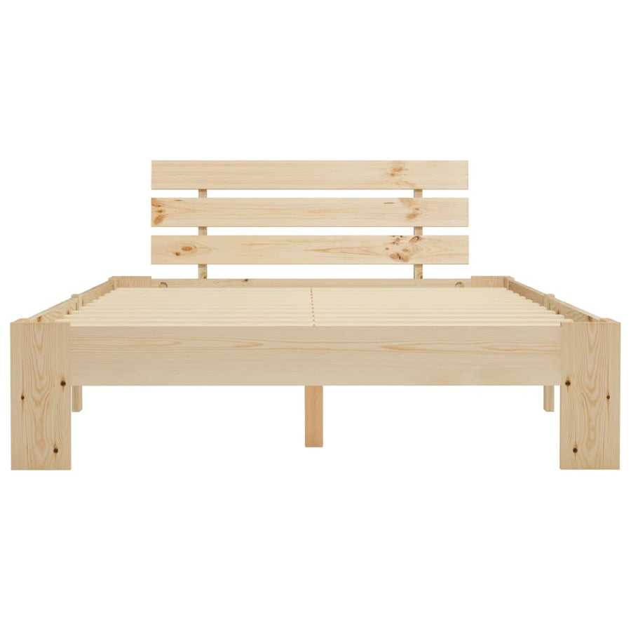 Bedframe Massief Grenenhout 140 x 200 cm Lichthout