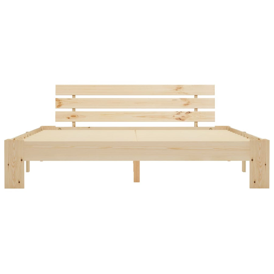 Bedframe Massief Grenenhout 160 x 200 cm Lichthout