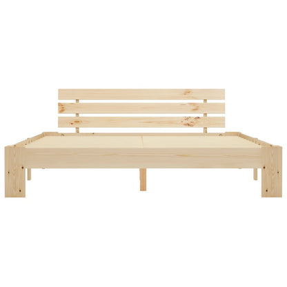 Bedframe Massief Grenenhout 180 x 200 cm Lichthout