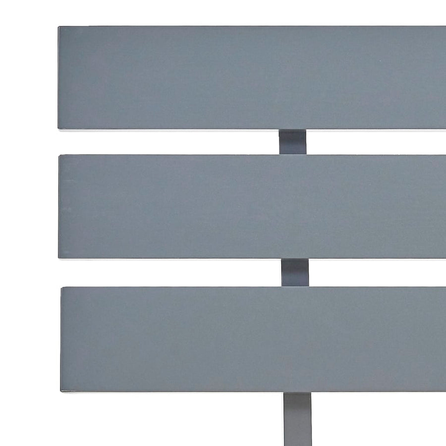 Bedframe Massief Grenenhout 140 x 200 cm Grijs