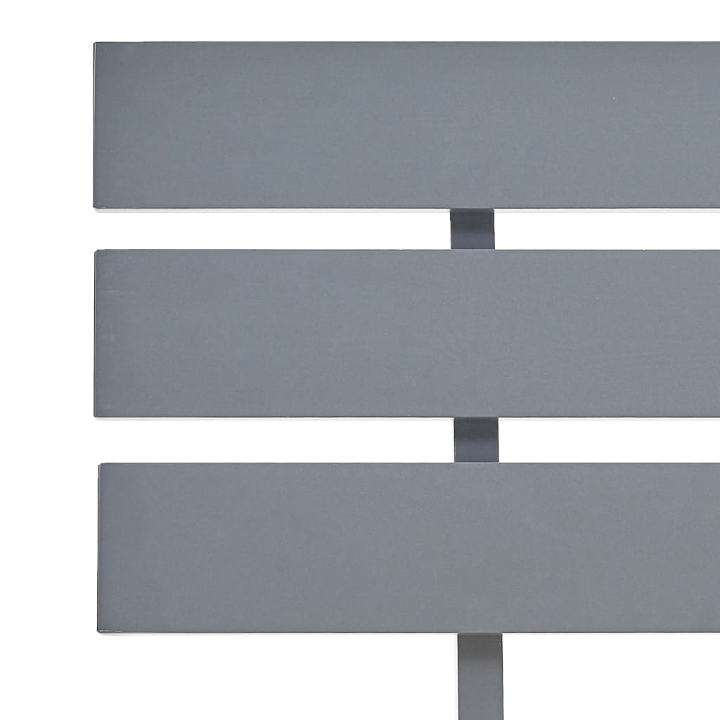 Bedframe Massief Grenenhout 160 x 200 cm Grijs