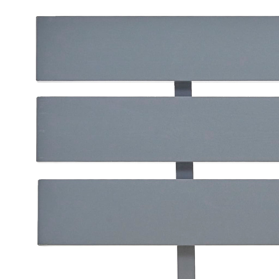 Bedframe Massief Grenenhout 160 x 200 cm Grijs