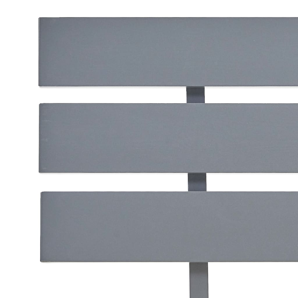 Bedframe Massief Grenenhout 180 x 200 cm Grijs