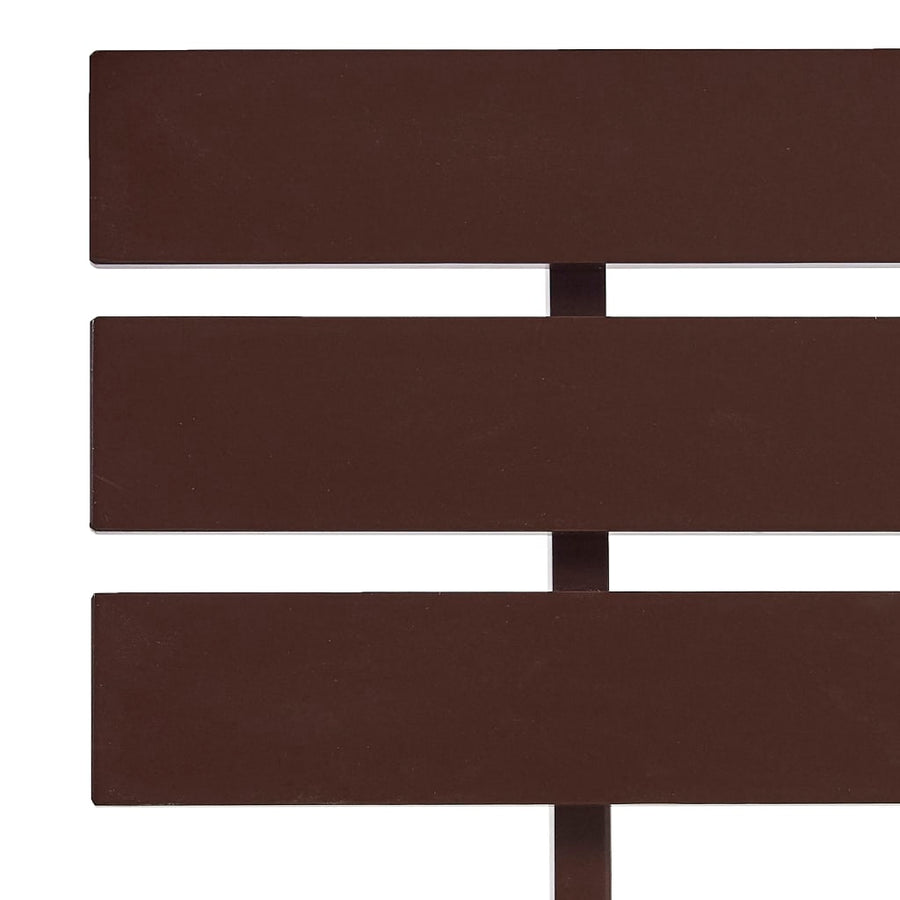 Bedframe Massief Grenenhout 180 x 200 cm Donkerbruin