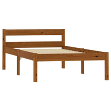 Bedframe Massief Grenenhout Honingbruin 90X200 Cm 90 x 200 cm