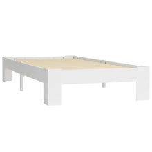 Bedframe Massief Grenenhout 90 x 200 cm Wit