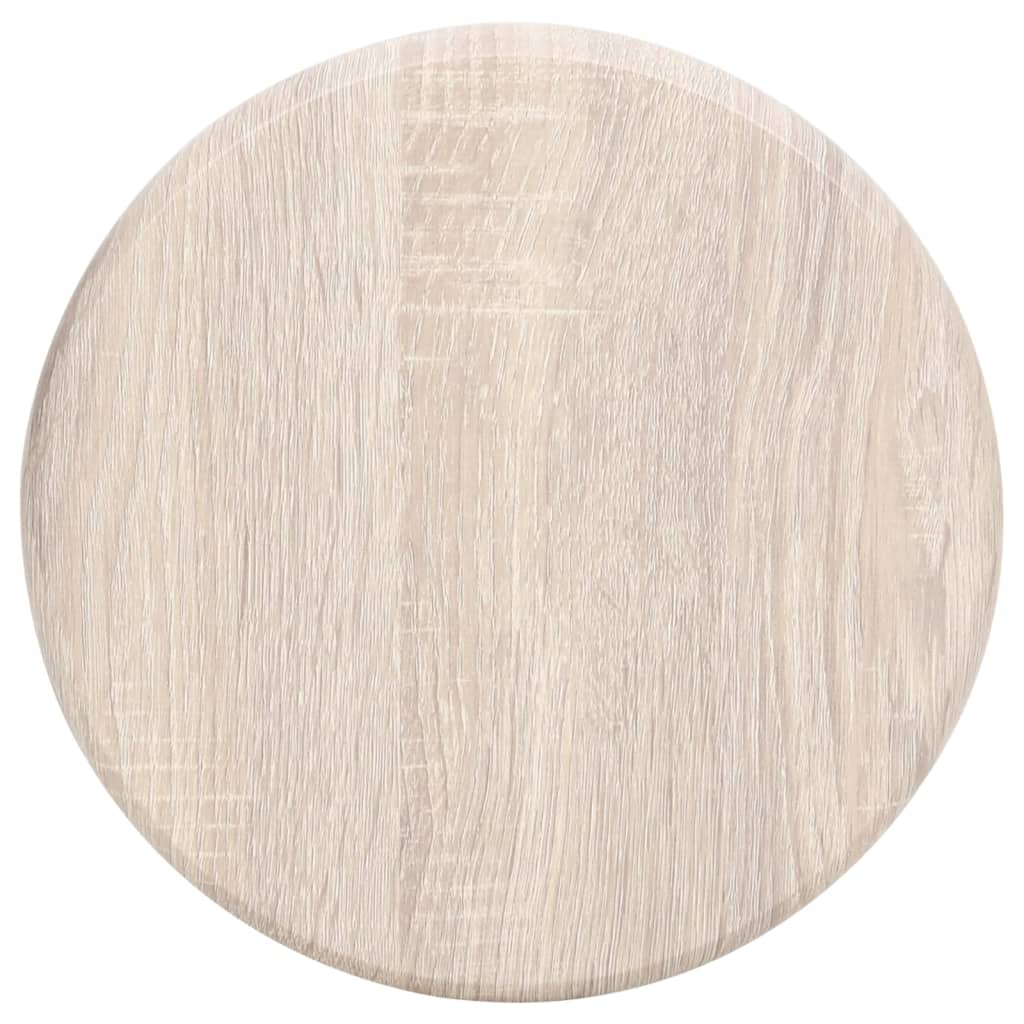 Barkrukken Mdf Zwart en hout