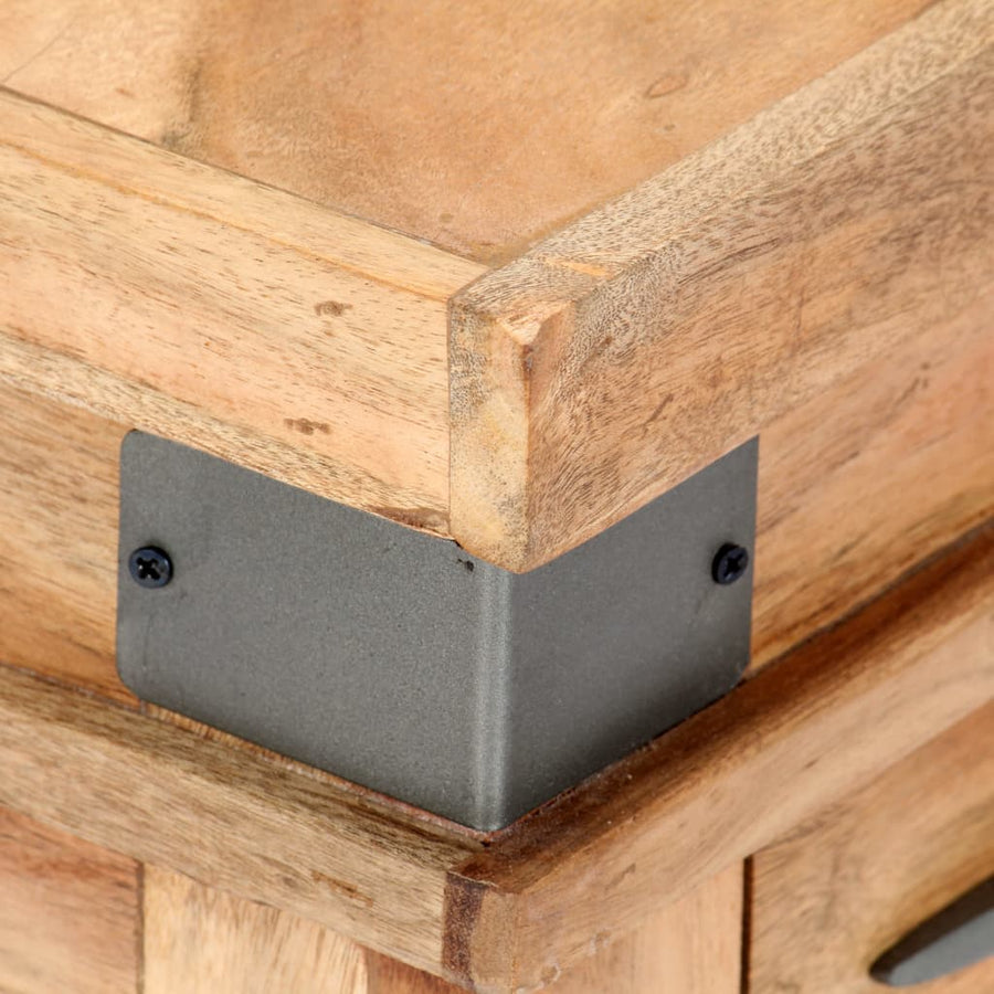 Nachtkastje 40x30x51 cm massief acaciahout