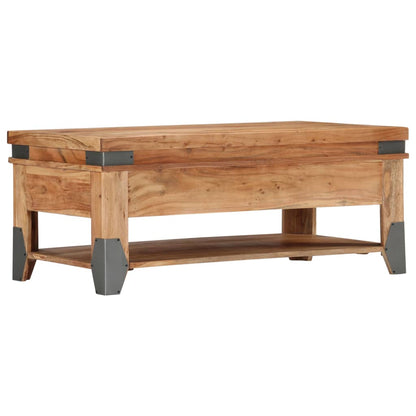 Salontafel 110X52X45 Cm Massief Acaciahout