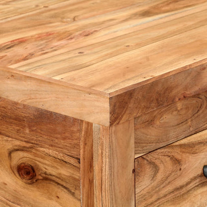 Keukentrolley 58x58x89 cm massief acaciahout