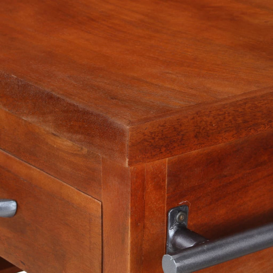 Keukentrolley 100x48x89 cm massief acaciahout
