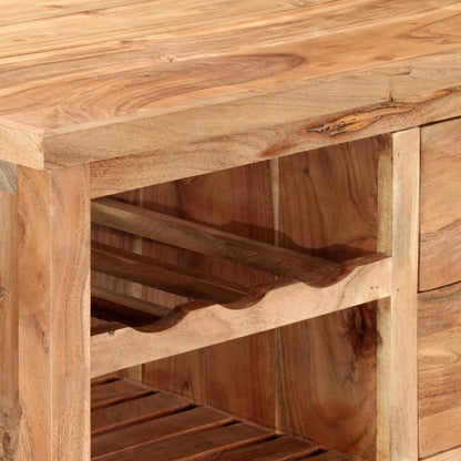 Keukentrolley Massief Acaciahout 80 x 45 x 91 cm