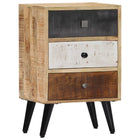Bedside Table 40x30x60 cm Solid Mango Wood