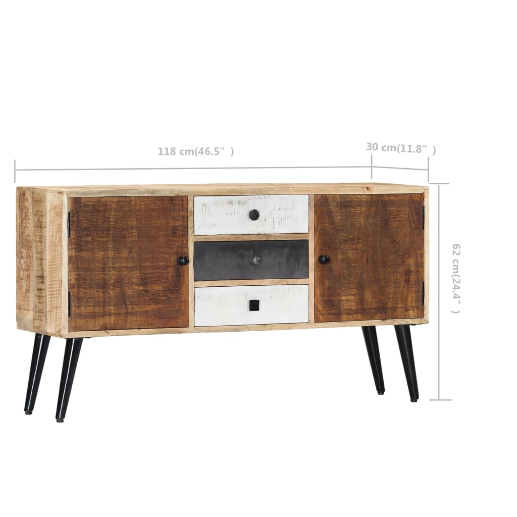 Dressoir Massief Mangohout 118 x 30 x 62 cm