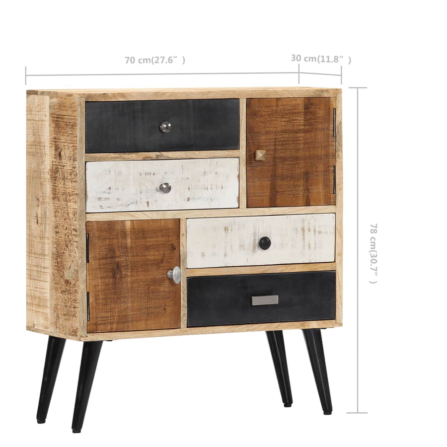 Dressoir Massief Mangohout 70 x 30 x 78 cm