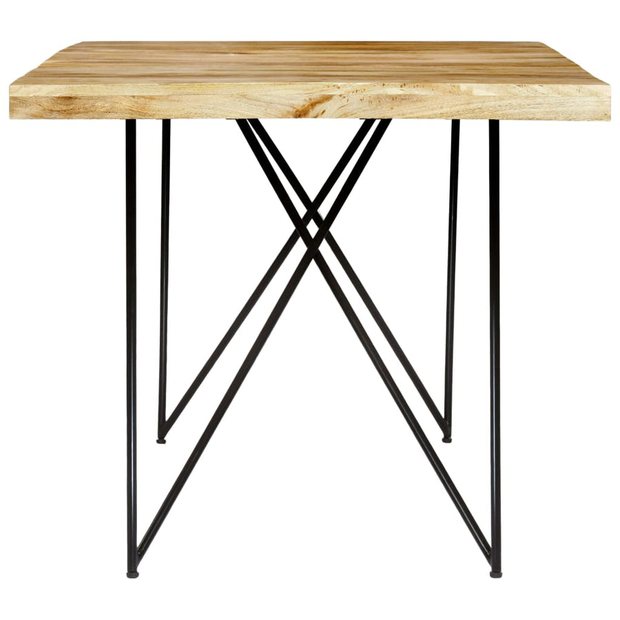 Eettafel 80X90X76 Cm massief mangohout