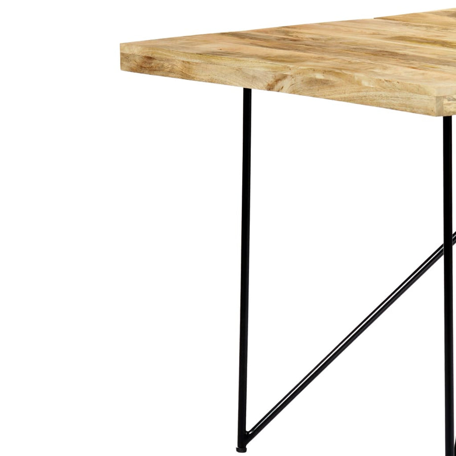 Eettafel 80X90X76 Cm massief mangohout