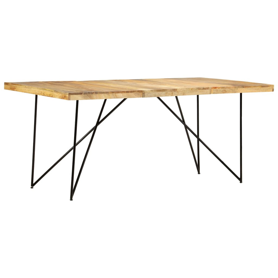 Eettafel 80X90X76 Cm massief mangohout