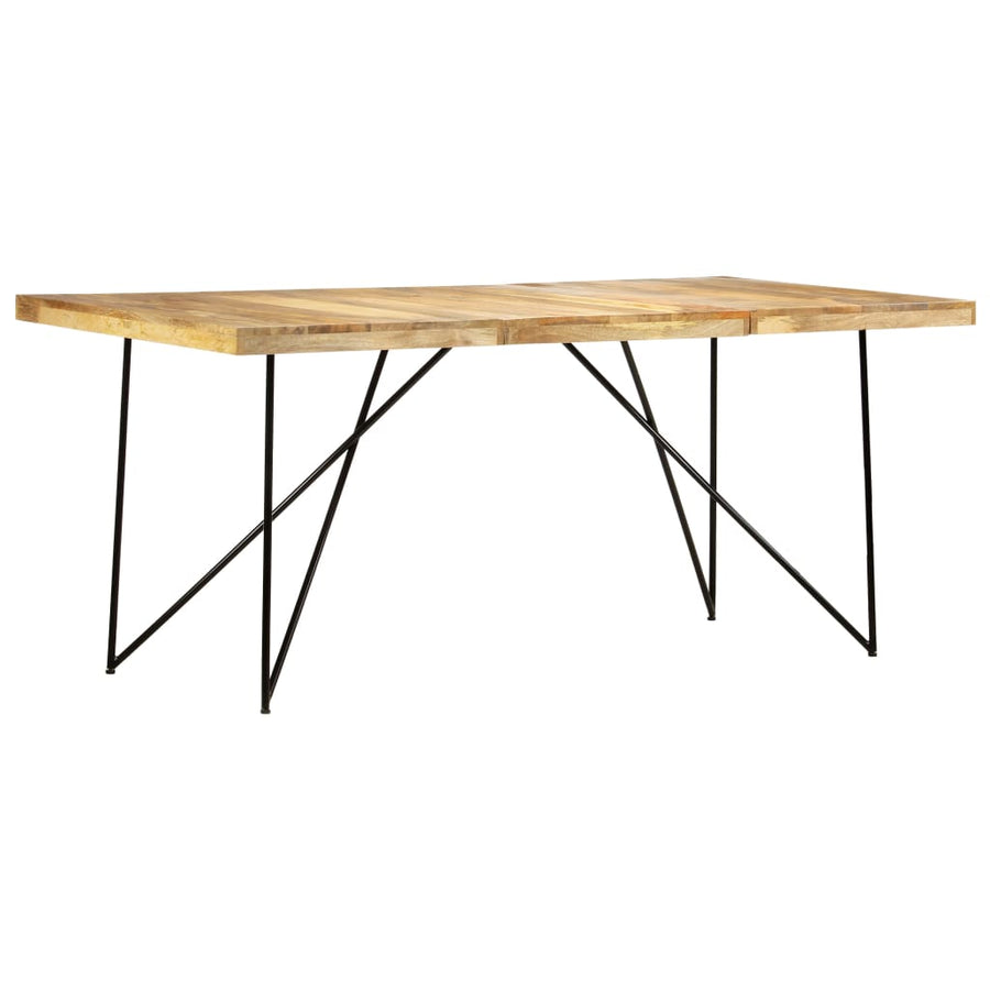 Eettafel 80X90X76 Cm massief mangohout