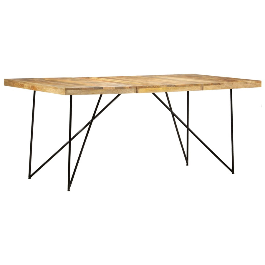 Eettafel 80X90X76 Cm massief mangohout