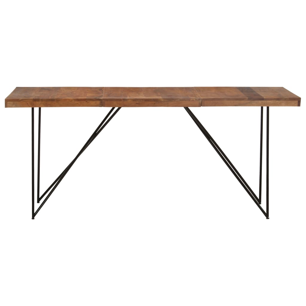 Eettafel 80X90X76 Cm Massief acaciahout