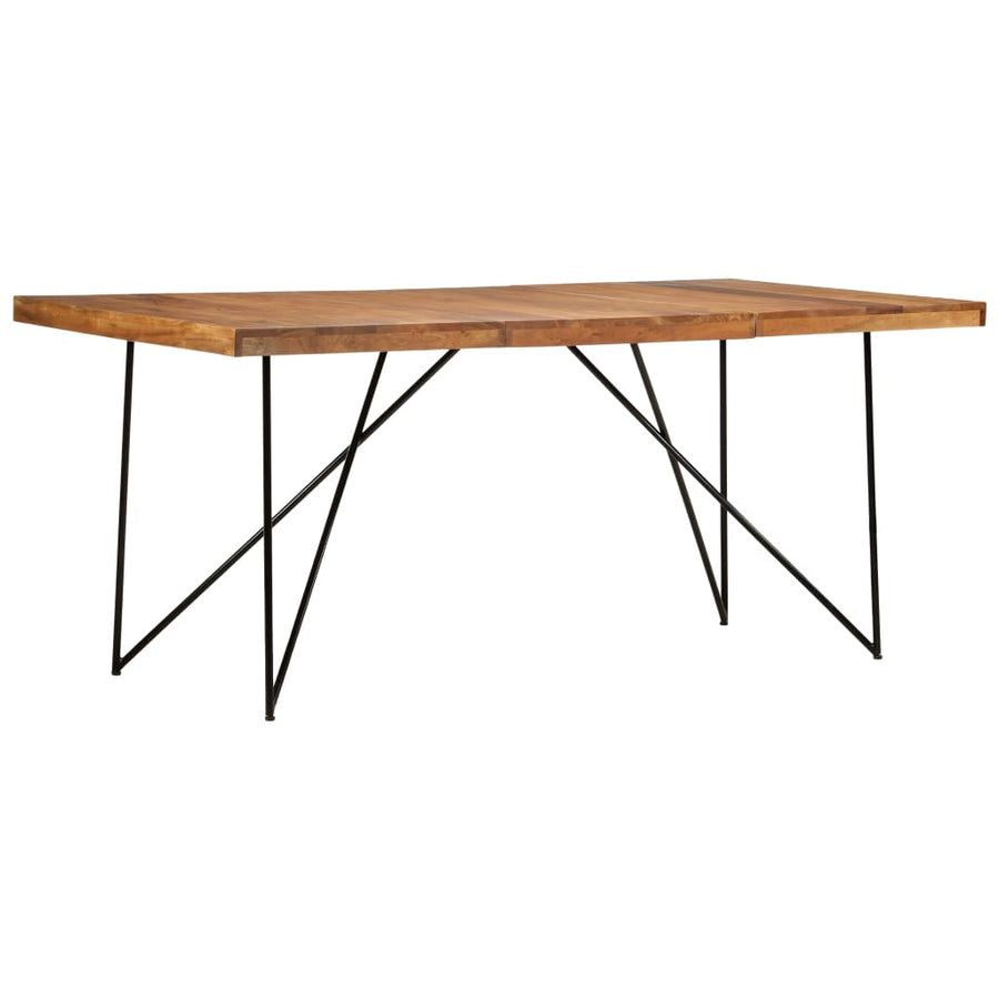 Eettafel 80X90X76 Cm Massief acaciahout