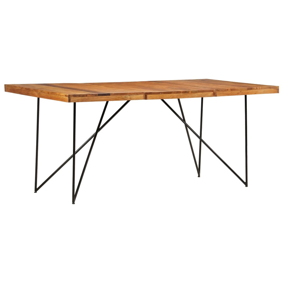 Eettafel 80X90X76 Cm Massief acaciahout