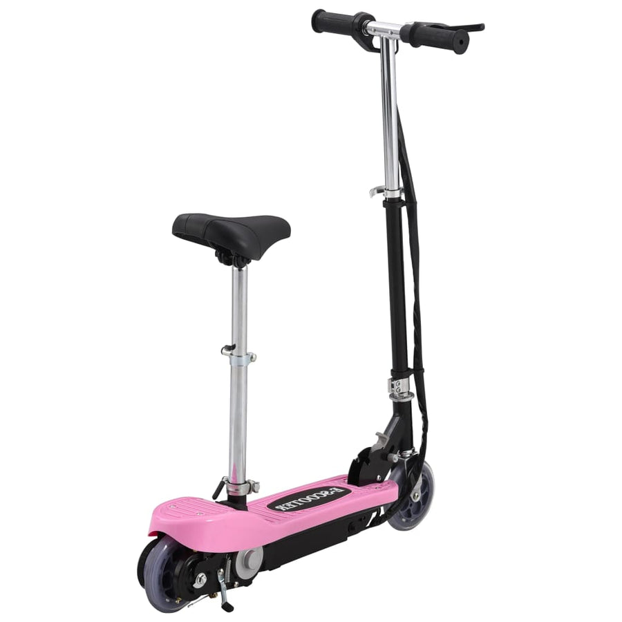 Step Elektrisch Met Zitje 20 W Roze met zadel