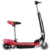 Kinderstep met zadel 120W rood 12 km/u