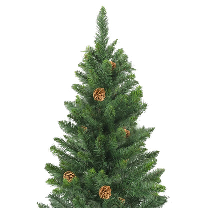 Kunstkerstboom Met Dennenappels 180 Cm Groen 180 x 104 cm
