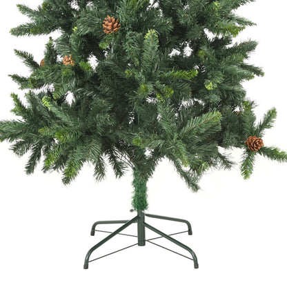 Kunstkerstboom Met Dennenappels 180 Cm Groen 180 x 104 cm