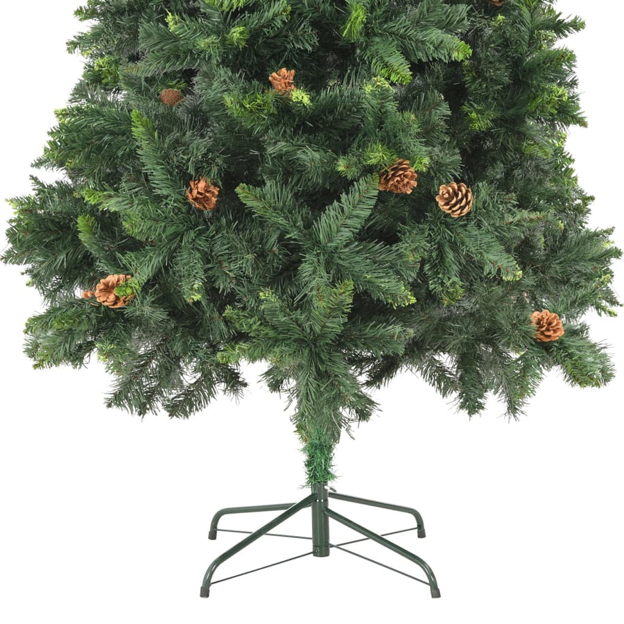 Kunstkerstboom Met Dennenappels 210 Cm Groen 210 x 119 cm