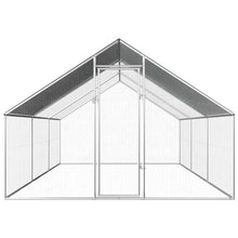 Kippenhok 2,75x6x1,92 m gegalvaniseerd staal 2.75 x 6 x 1.92 m
